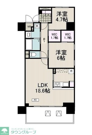 リーラ横浜川和町の物件間取画像
